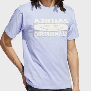 Adidas Originals Lavender Smile Shirt Unisex Large